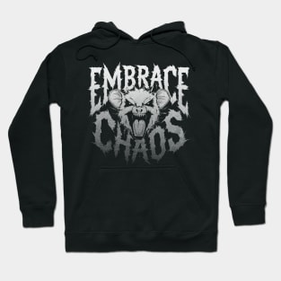 Possum Embrace Chaos, 90s Inspired Hoodie